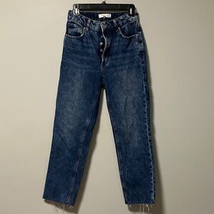 Dynamite Gisele Organic Cotton Blend Blue Denim Jeans